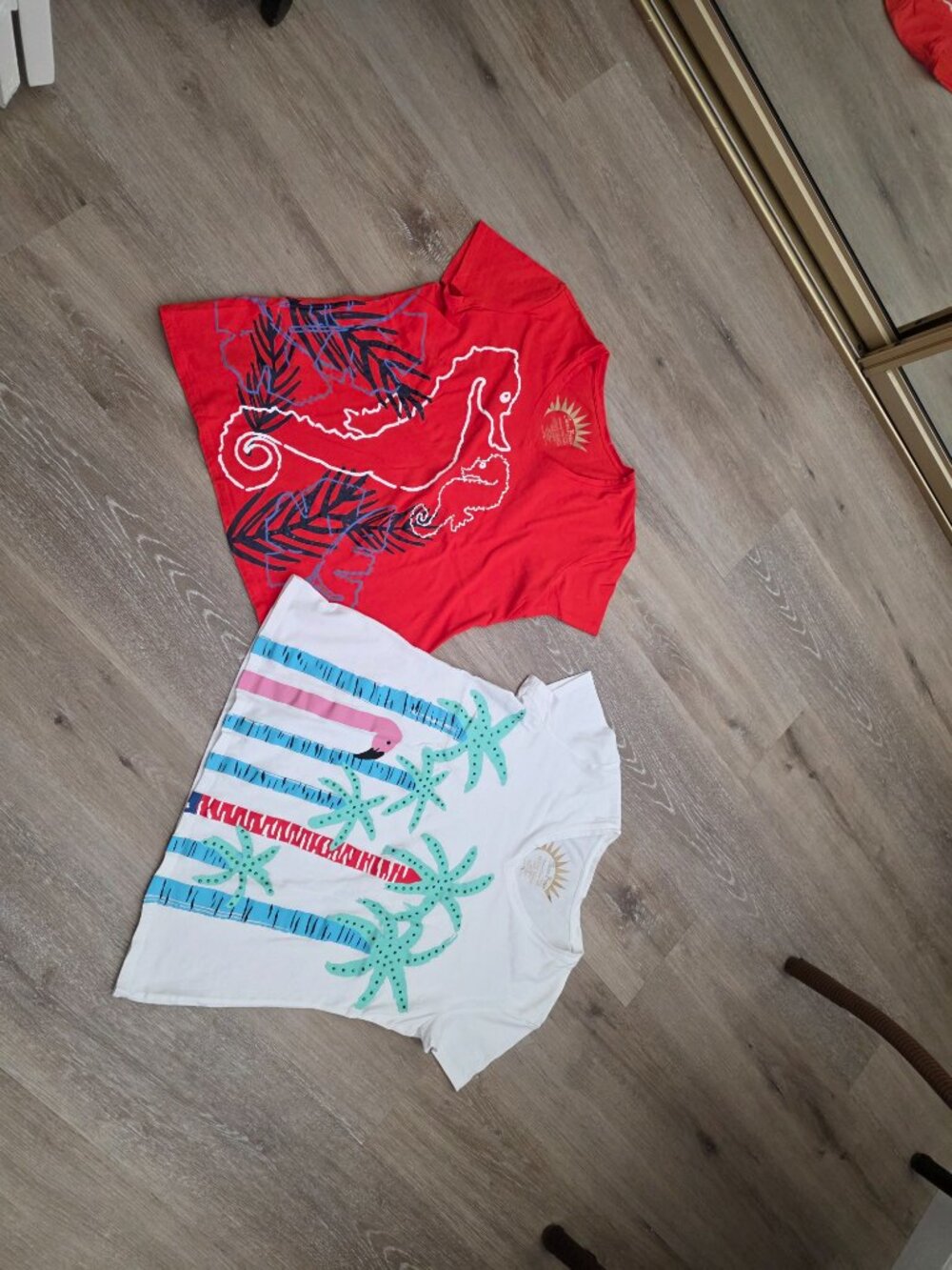 Sun Bay Cotton Tee w/UPF30 & Beads